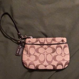 Small Coach Wristlet